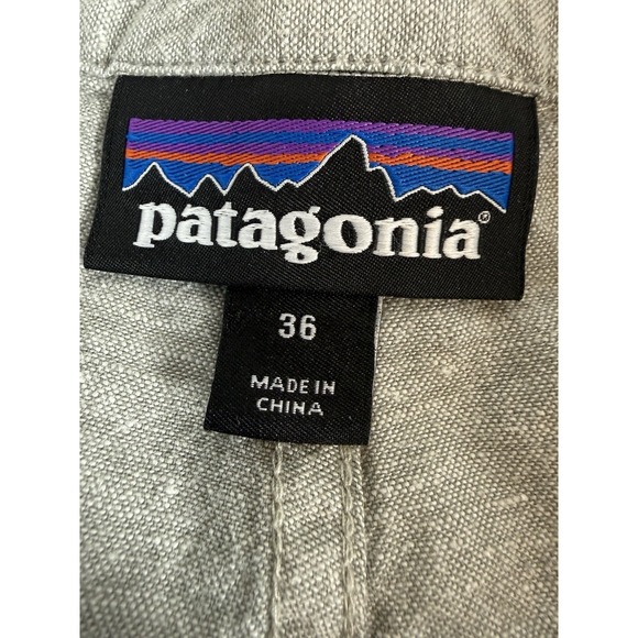 Patagonia Shorts Men's 36 All Wear Hemp Organic Cotton Chino - Picture 4 of 9